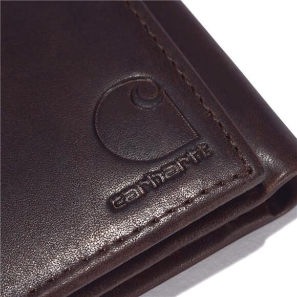 Men's Durable Oil Tan Leather Wallets, Available in Multiple Styles - Picture 5 of 7